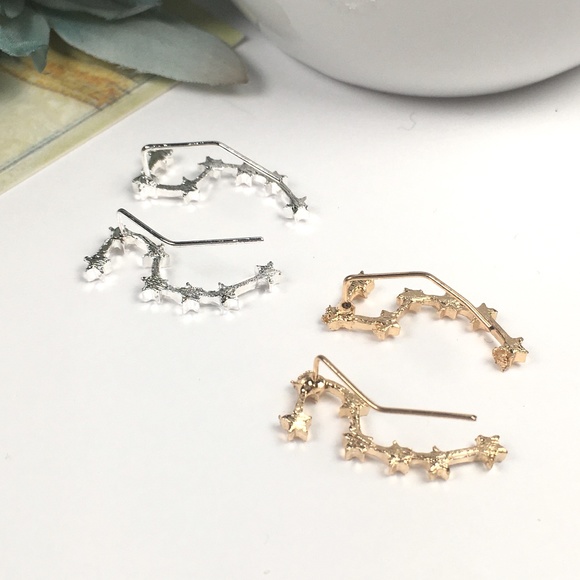 Constellation Star Big Dipper Earrings - Picture 5 of 8